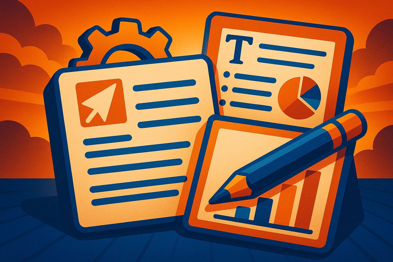 Ilustrační obrázek – šablony Microsoft Office